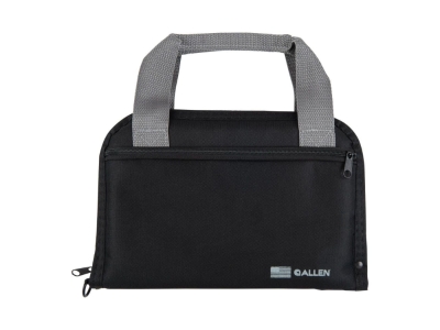 Allen Pistol Tote with Pocket, Black