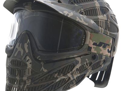 JT Spectra Flex 8 Full Paintball Thermal Mask Camo