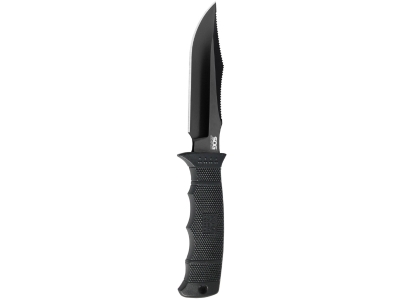 SOG Seal Pup Elite - Black, Sheath, Ambidextrous, Fixed Blade