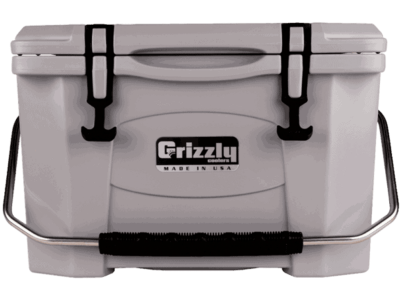 Grizzly Coolers Grizzly Cooler 20Qt, Grey