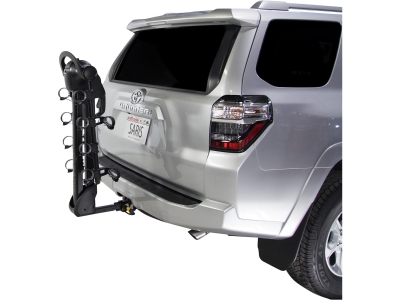 Saris Glide EX Bike Rack Hitch Mount, 4 Bicycle Carrier, Black