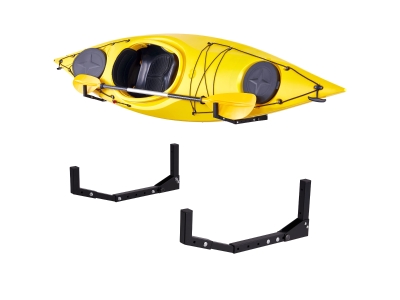 RaxGo Kayak Wall Hanger Wall Mounted Kayak Rack 1 Pair of Kayak Hanger