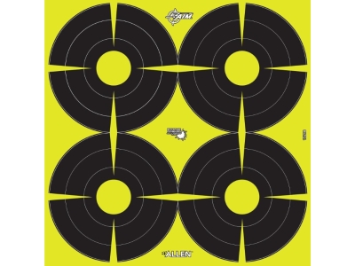 Allen EZ Aim Splash Reactive Paper Shooting Targets, None