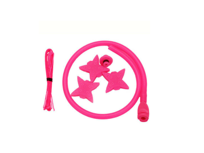 TruGlo Archery Bow Accessory Kit w/ Peep Loop Kisser Silencers, Pink