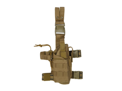 Lancer Tactical Nylon Tornado Drop Leg Holster, Tan