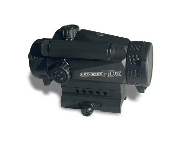 Lucid Optics HDx - Mid Sized Red Dot Sight, Black