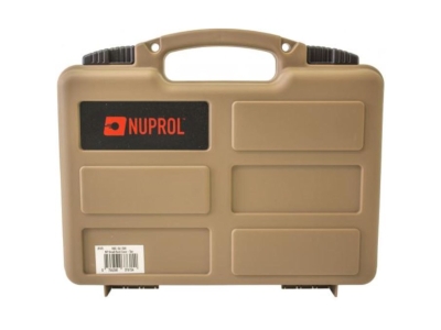 Nuprol Small Hard Case Tan (Wave), Brown