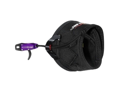 T.R.U. Ball Shooter Jr Youth Archery Release Aid Velcro Strap, Purple