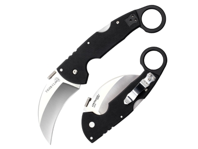 Cold Steel Tiger Claw - Plain Edge (S35VN), Ambidextrous, Pocket Knife