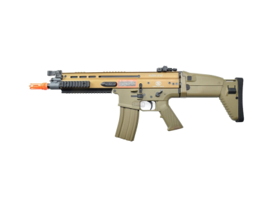 FN SCAR-L Metal AEG Airsoft Rifle, Tan