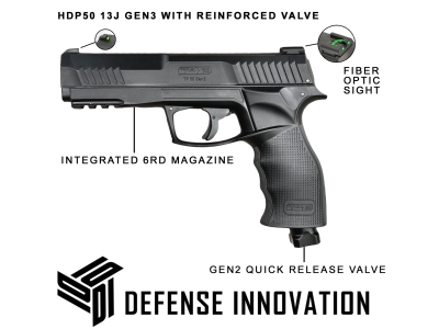 DI GEN3 HDP TP50 13 Joules 480FPS+ With Gen2 Quick Air Release Valve