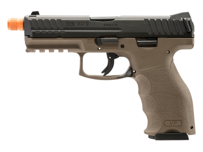 H&K HK VP9 GBB 6mm FDE