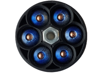 Fox 2 Industries .50 Cal HDR Less Lethal FSR Rounds - Blue, 100 Count