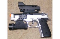 Customer image for Tactical M92 CO2 Version, Silver | Pyramyd AIR 1