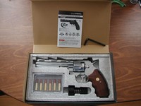 Customer image for Colt Python CO2 Revolver, Chrome | Pyramyd AIR 1