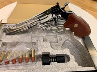 Customer image for Colt Python CO2 Revolver, Chrome | Pyramyd AIR 5