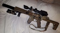 Customer image for SIG Sauer MCX CO2 Gun, Dot Sight, Flat Dark Earth | Pyramyd AIR 1