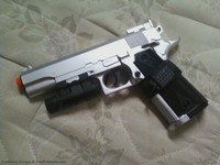 Customer image for Tactical 1911 CO2 Silver  Version | Pyramyd AIR 1