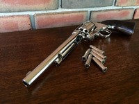 Customer image for Colt SAA Peacemaker 7.5" CO2 Pellet Revolver, Nickel | Pyramyd AIR 1