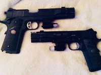 Customer image for Sig Sauer 1911 Metal Blowback CO2 BB Pistol | Pyramyd AIR 1