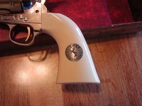 Customer image for Colt Peacemaker 7.5" CO2 Pellet Revolver, Nickel Gold | Pyramyd AIR 5