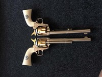Customer image for Colt Peacemaker 7.5" CO2 Pellet Revolver, Nickel Gold | Pyramyd AIR 2