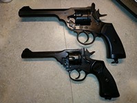 Customer image for Webley & Scott Ltd. MKVI Battlefield Finish 6" | Pyramyd AIR 1