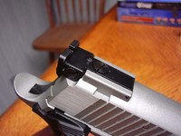 Customer image for SIG Sauer P226 X-Five .177 CO2 Pistol, Silver/Wood Grips | Pyramyd AIR 3
