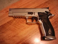 Customer image for Sig Sauer X-Five ASP CO2 Pellet Pistol, Silver | Pyramyd AIR 1