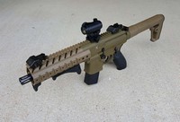 Customer image for SIG Sauer MPX Flat Dark Earth | Pyramyd AIR 1