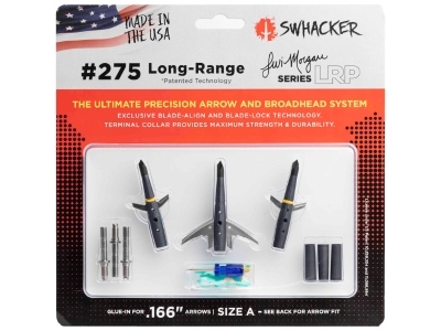 Swhacker LRP Broadhead Kit 2 blade .166 in. Size A 3 pk., 3 count