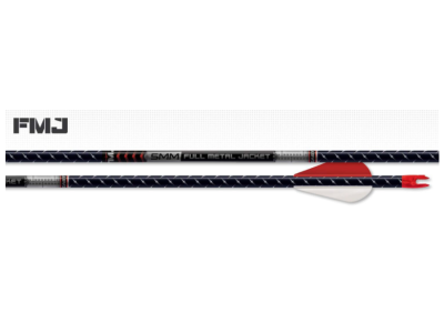 Easton Full Metal Jacket ,Match Grade Aluminum Carbon Arrows 1 Dozen Shafts, 12 Count