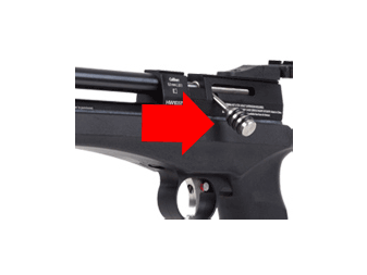 Right-hand bolt moved to left for Diana Chaser