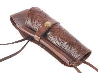 Hand-Tooled Leather Holster,, Image 5