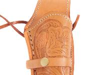 Hand-Tooled Leather Holster,, Image 3
