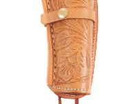 Hand-Tooled Leather Holster,, Image 4