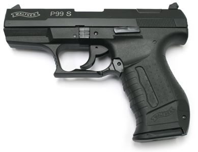 Walther P99 S Blank Gun, Black