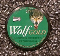 WOLF GOLD DOMED .177