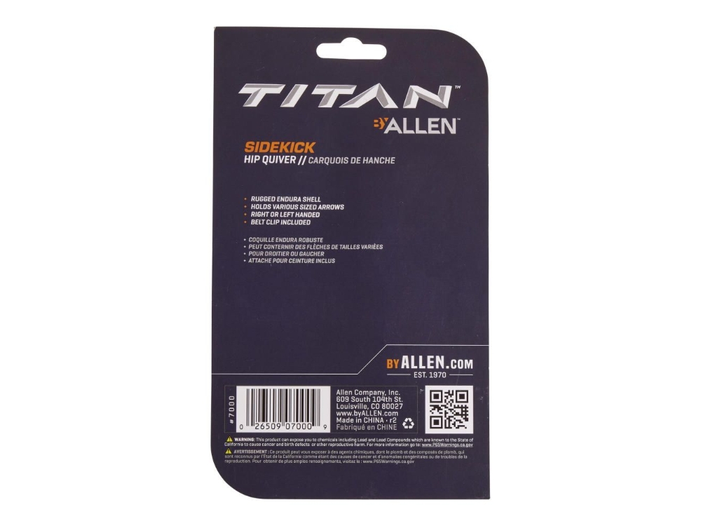 Allen Titan Sidekick, Image 6