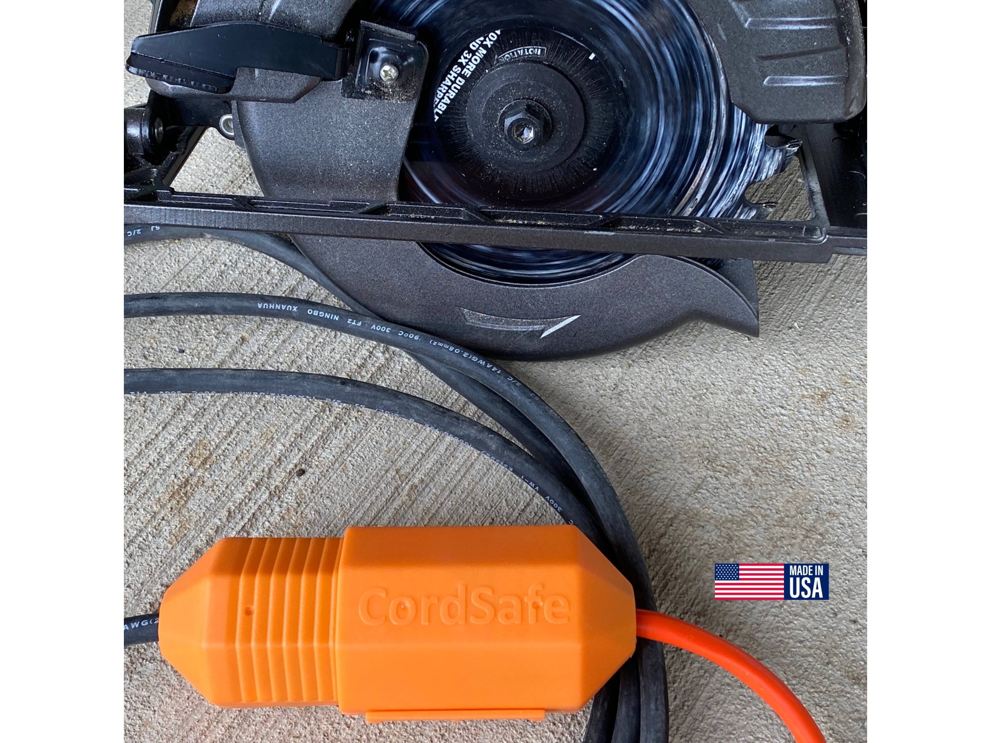 CordSafe ExtensionCordElectricalSafety PlugConnectionProtector, Image 2
