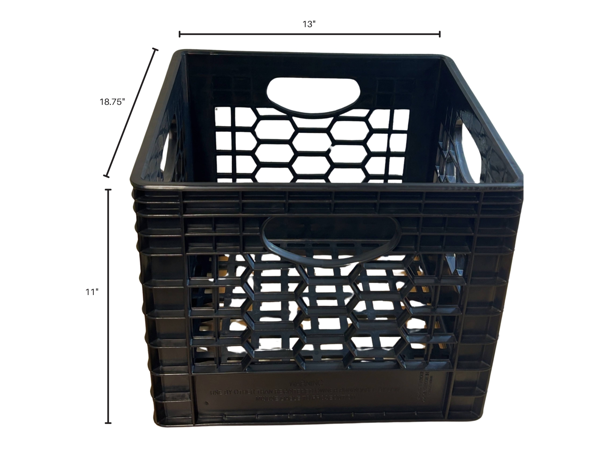 CrateMate Heavy-Duty Black, Image 2