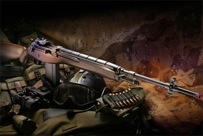 Tokyo Marui Marui M14 Wood Version. Airsoft gun | Pyramyd Air