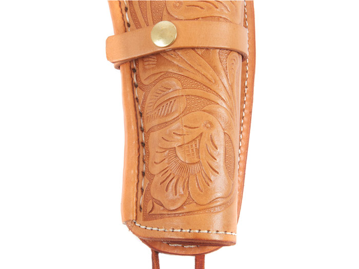 Hand-Tooled Leather Holster,, Image 4