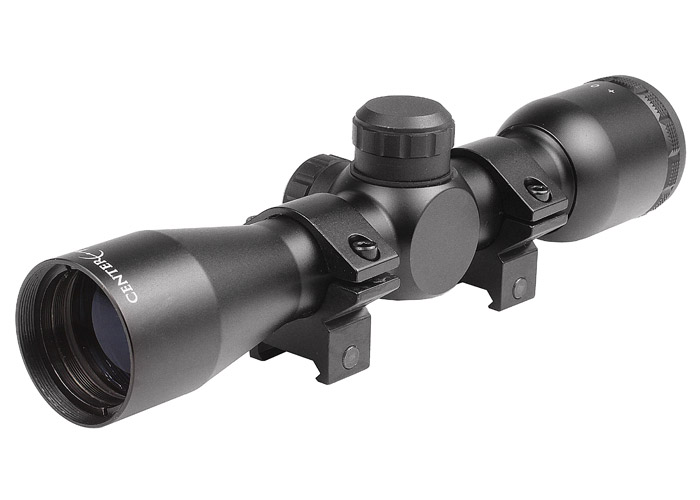 CenterPoint 3x32 Rifle/Crossbow Scope, Duplex Reticle, 1" Tube, Weaver