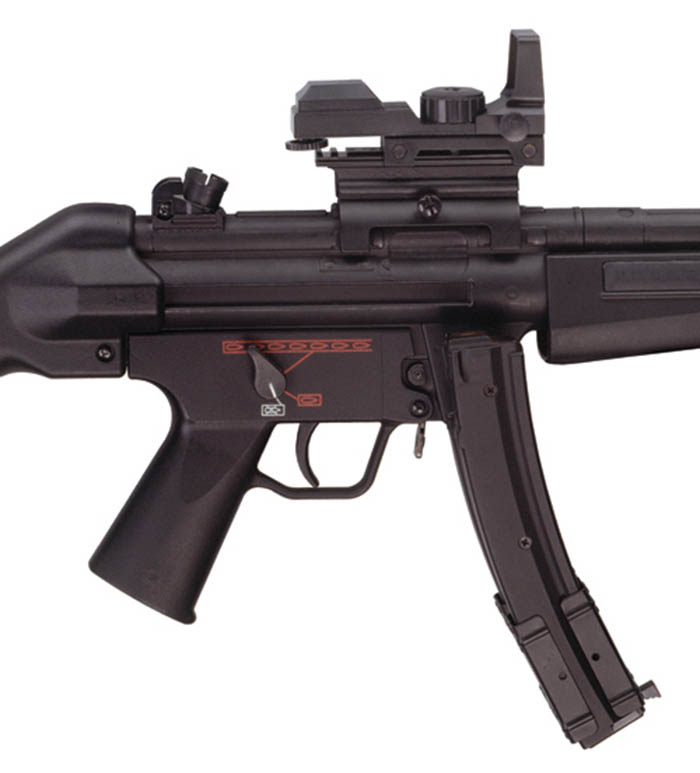 H&K MP5 Airsoft Submachine Gun 500 Rd Mag Pyramyd Air.