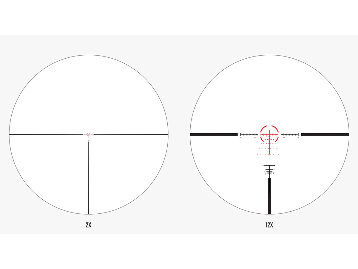 Athlon Optics 2-12x42 Helos BTR GEN2, AHMR2 FFP, 1/4 MOA, 30mm Tube ...