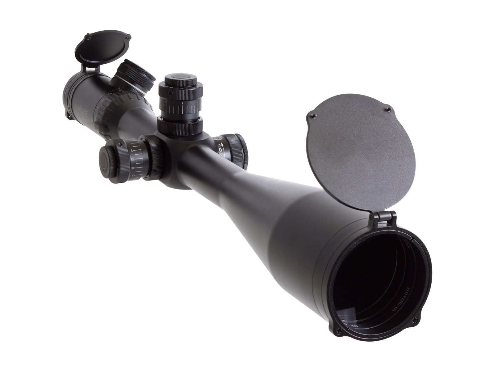 Refurbished Hawke Sport Optics 10-50x60 ED Sidewinder Rifle Scope ...