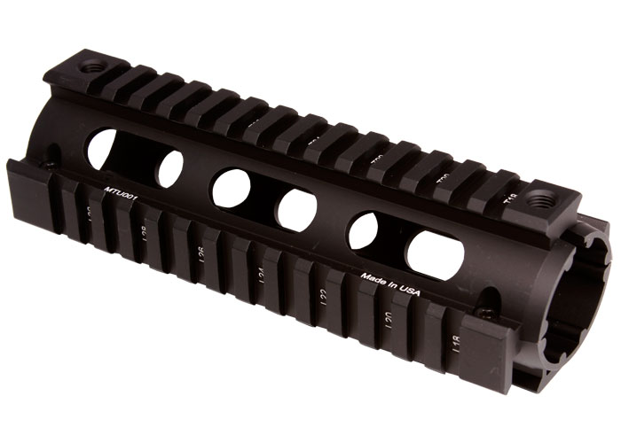UTG PRO Model 4/15 Carbine Length Quad Rail System, Black | Pyramyd Air