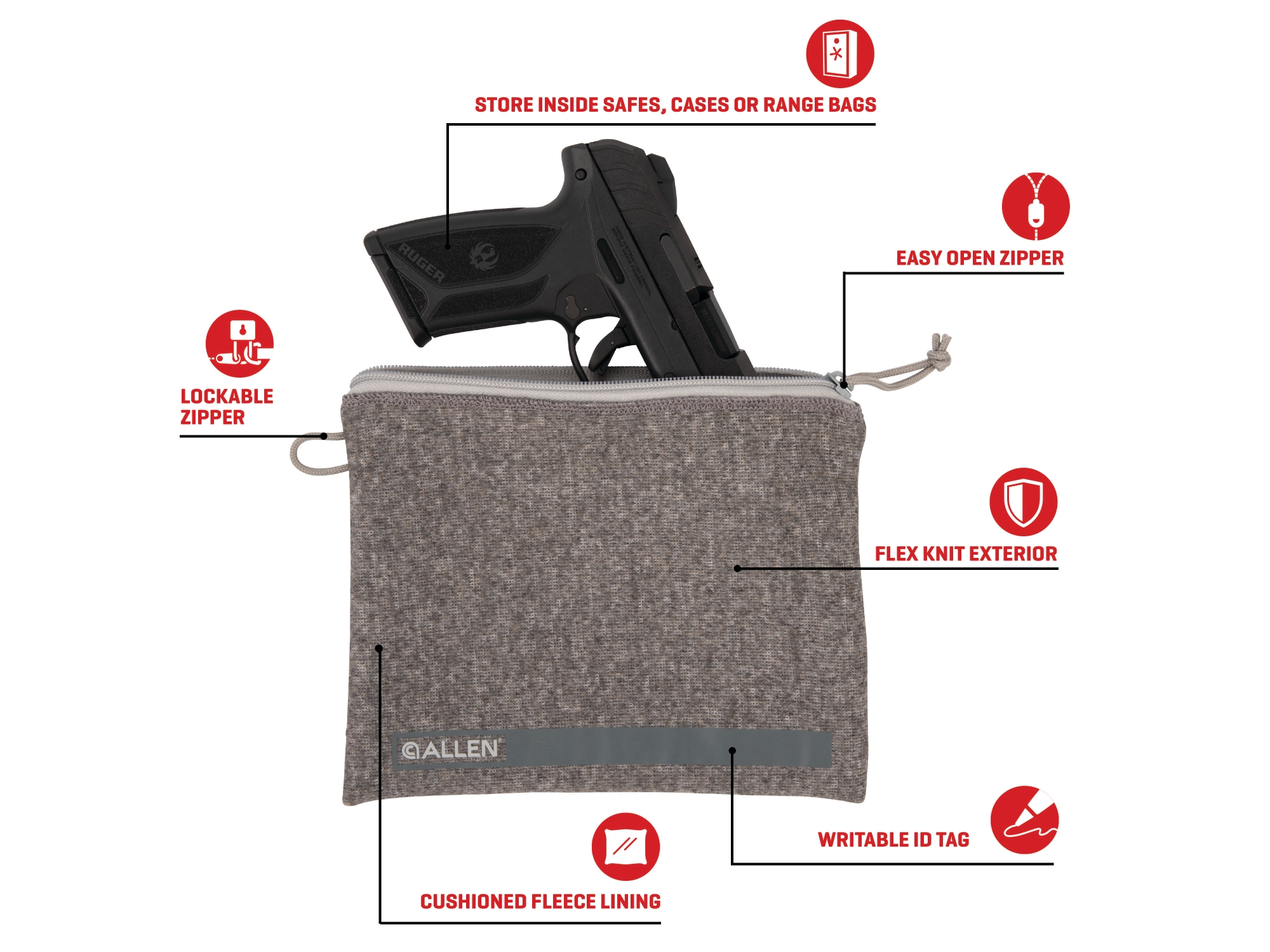 Allen Lockable Handgun, Image 4
