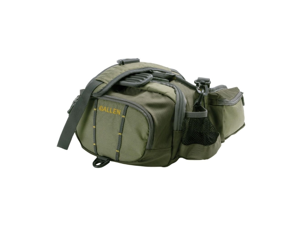 Allen Eagle River Lumbar Fly Fishing Pack, Green | Pyramyd AIR